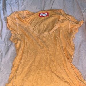 Aeropostale Light Orange Short Sleeve Tee